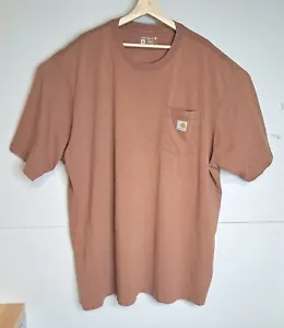 Carhartt Men's From Work To Woods Graphic Loose Fit Shirt Workwear Size 4XL Worn - Picture 1 of 14