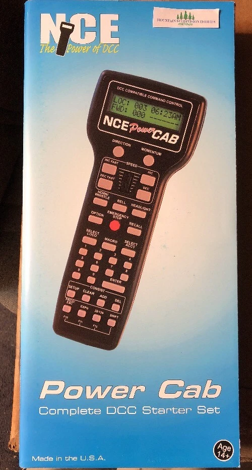 New    NCE 25 DCC Power Cab System 2 Amp Version 1.65B - Nov 2025 build date - Image 1 of 4