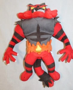 POKEMON CENTER Incineroar 15" red standing plush - 2017 - Imagen 1 de 4