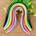 1040 Strips Paper Quilling 26 Colors 3/5/7/10mm Width 390mm Length DIY Materials