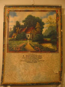 CALENDARIO DE PUBLICIDAD DE COLECCIÓN B S BRZOSTOWSKI - Aliento de verano - Imagen 1 de 3