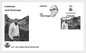 spain 2023 espagne Literature Jose SARAMAGO author literature poet writer 1v FDC - Picture 1 of 1