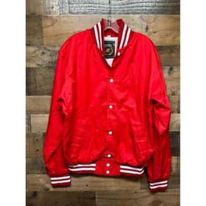 VTG Rennoc Classic Men's Varsity Bomber Jacket Size Small - Picture 1 of 6
