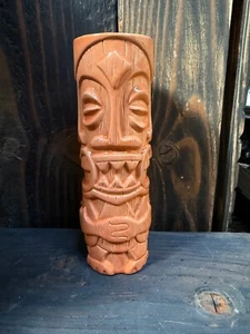 2009 Shag Jetsam Tiki Mug Rare Josh Agle Orange Glaze - Picture 1 of 5