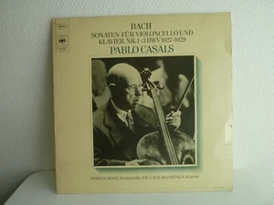 Bach Pablo Casals Violoncello CBS 61770 - Bild 1 von 4