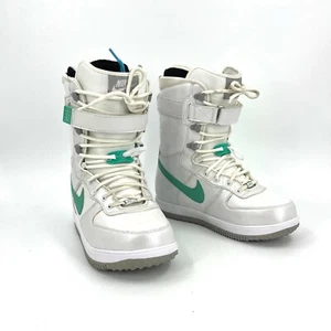 Botas de snowboard Nike Zoom Force 1 blancas para mujer talla 9 - Imagen 1 de 8