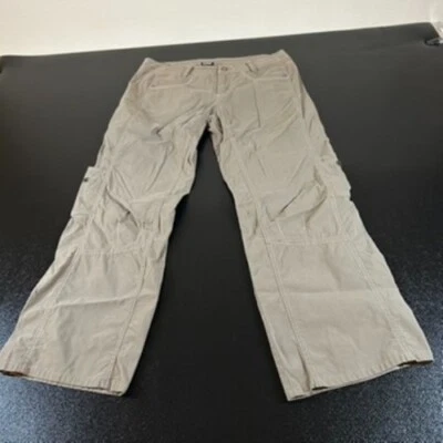 Женские повседневные штаны Kuhl хаки эластичные походные карманы 10 34x29 дюймов - Изображение 1 из 4