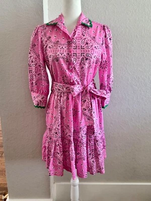 New MC2 Saint Barth St Bandanna Print Dress Daisi Italy Women's Size M - Imagem 1 de 4