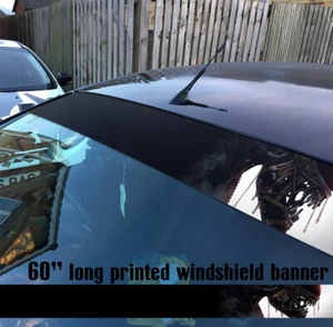 60" Nostromo Movie Ripley Monster Strip Printed Windshield Decal - Bild 1 von 1