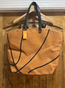 Sports Mom Womens Basketball Tote Bag - Large Canvas Sports - Picture 1 of 11