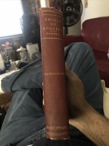 Darwin Origin of Species The Home Library Burt Reprinted from sixth London Ed US - Picture 1 of 6