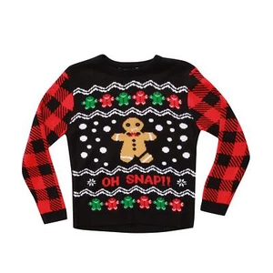 #followme Ugly Christmas Sweaters for Boys 68702-355-8 - Picture 1 of 2