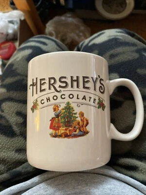 Caneca jumbo de chocolate Hershey’s xícara de árvore de Natal sopa de café 32 oz por Galerie  - Imagem 1 de 4