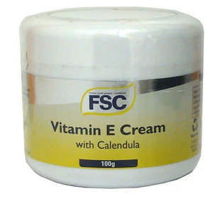 FSC Vitamin E Cream with Calendula 100g x 3 Pots (300g)  - Picture 1 of 1