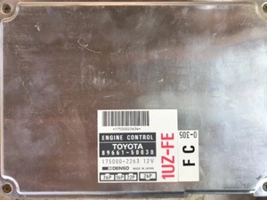 Toyota Engine Control Module ECU PCM PN# 89661-50030 - Bild 1 von 2
