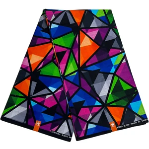 Tela africana con estampado de cera Ankara por yardas Fat Quarter 100 % algodón material de costura - Imagen 1 de 13