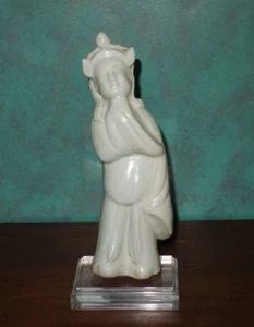 Rare Antique Chinese Celadon Porcelain Buddha Figurine - Picture 1 of 12