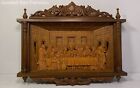 The Last Supper Wooden Wall Hanging Religion And Spirituality Collectible