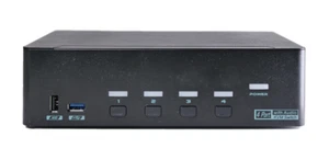 Niveau 1 Techs KVM - 4 PC, 8K Double Moniteur DisplayPort 1.4 avec USB 3.2 - Photo 1/2