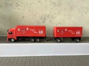 ✅Modelo publicitario H0/1:87 camión camión camión KIK (DY137-2R7/7/9)-4 - Imagen 1 de 6