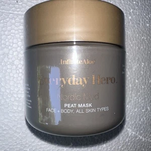 Neu versiegelt InfiniteAloe Everyday Hero nordische Schlamm-Torfmaske | 4 Unzen | Gesicht & Körper - Bild 1 von 6