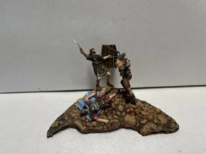 Time Machine Miniatures Roman And Ganl Diorama 54mm Resin Base Painted In Russia - Picture 1 of 4