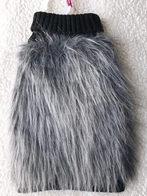 Fabdog Dog Jacket Extra Small Faux Fur New With Tags. - Image 1 of 4