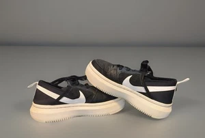 Nike Court Vision Alta TXT donna 8 nero bianco stile di vita casual CW6536-001 - Foto 1 di 5