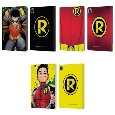 OFFICIAL BATMAN DC COMICS DAMIAN WAYNE LEATHER BOOK WALLET CASE FOR APPLE iPAD - Image 1 of 4