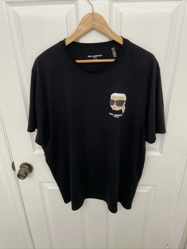 Juego de 6 camisetas Karl Lagerfeld Paris para hombre talla XL Foto 1 de 4