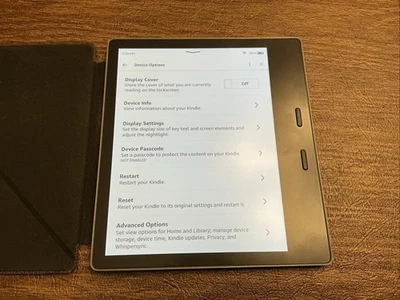 Amazon Kindle Oasis (9th Generation) 32GB, Wi-Fi, 7in - Graphite - Image 1 of 4