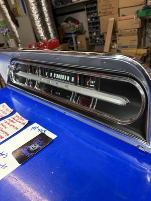 Cuadro de instrumentos camión Ford F-100 67 68 69 restaurado 1967 1968 1969 F250 #403 Foto 1 de 4