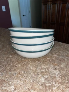 4 CASUALS BY CHINA PEARL Soup/Cereal Bowls, Goes With The Apple Pattern - Picture 1 of 8