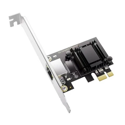 5G PCIe Networking Adapter RTL8126 5G/1000/100/10Mbps Ethernet Card RJ45 - Image 1 of 4