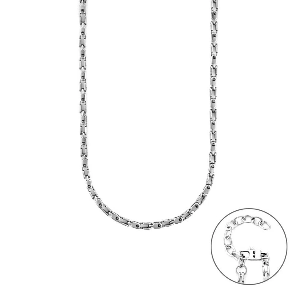 4UCL8045 Collana Da Uomo In Acciaio Catena 4US Cesare Paciotti -10% Sconto - Immagine 1 di 1