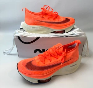 NUOVO Nike Air Zoom Alphafly Next% Bright Mango Citron CI9925-800 Uomo Taglia 11,5 - Foto 1 di 15