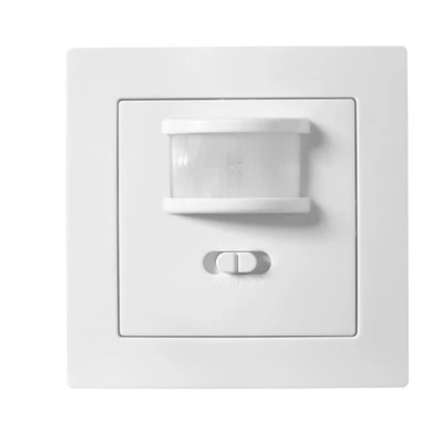 Détecteur de Mouvement Flair IR Blanc, 160°, 500W, Compatible LED - Photo 1/4