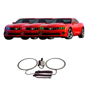 RGB Multi Color CHS Headlight Halo kit for Chevrolet Camaro 10-13 - Picture 1 of 11