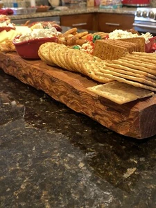 Salumi in legno di pino cuore foglia lunga 30" 500 anni Made Thomasville Georgia - Foto 1 di 7