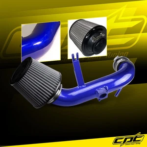 Entrada automática de aire frío azul azul para 09-15 Lancer 2,4 L 4 cilindros + filtro de acero inoxidable - Imagen 1 de 1