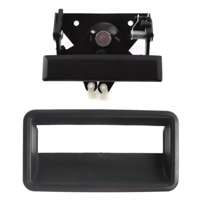 Metal Tailgate Handle w/ Bezel For 1988-2000 Chevrolet GMC C/K 1500 2500 3500 - Image 1 of 4