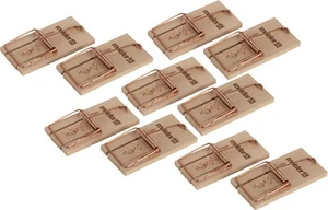 Meister Mausefallen 10er-Set Mouse Trap Mäusefalle Schlagfalle - Bild 1 von 4