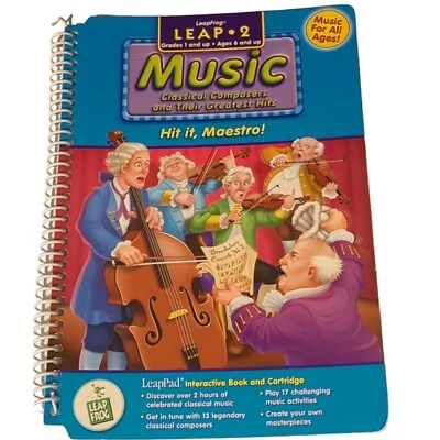 Music Hit it, Maestro! Leapfrog LeapPad Leap 2 Interactive Book Only - Image 1 of 4