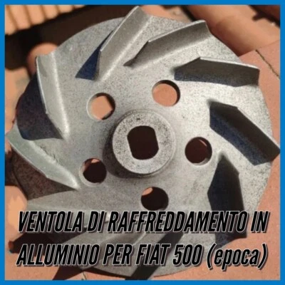 Ventola Di Raffreddamento In Alluminio Per Fiat 500  - Immagine 1 di 4