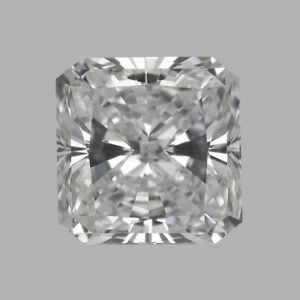5.5 X 5.5 MM 0.80 Carat Near White Square Radiant Cut Loose Moissanite For Ring