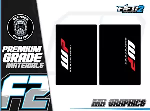 WP UPPER FORK DECALS MOTOCROSS GRAPHICS MX GRAPHICS DECALS STICKERS - Picture 1 of 1