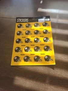 Nice NFL Pittsburgh Steelers 20 Pack Helmet Stickers. NIP - Picture 1 of 2