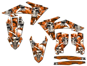 2023-2024 SXF JESTER Orange Senge Graphics Kit Compatible with KTM - Picture 1 of 10