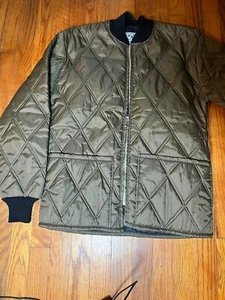 Antler Flight Jacket Quilted Nylon Men's Small Made in The United States EUC - Picture 1 of 21