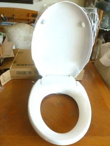 Sedile allungato WC bidet non elettrico ""Casta Diva"" chiusura morbida NUOVO - Foto 1 di 7